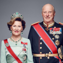 Their Majesties The King and Queen. Photo: Jørgen Gomnæs, the Royal Court